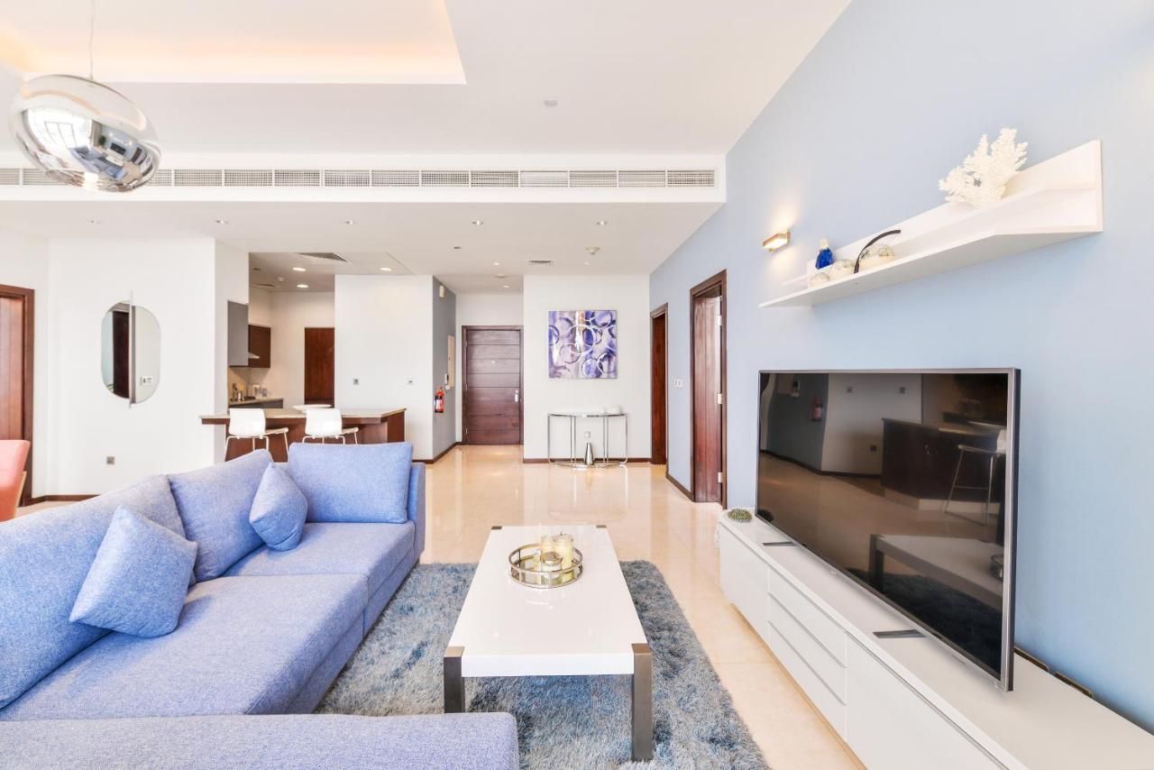 Tiara - Luxury Palm Jumeirah - Private Beach And Pool! Dubaj Kültér fotó