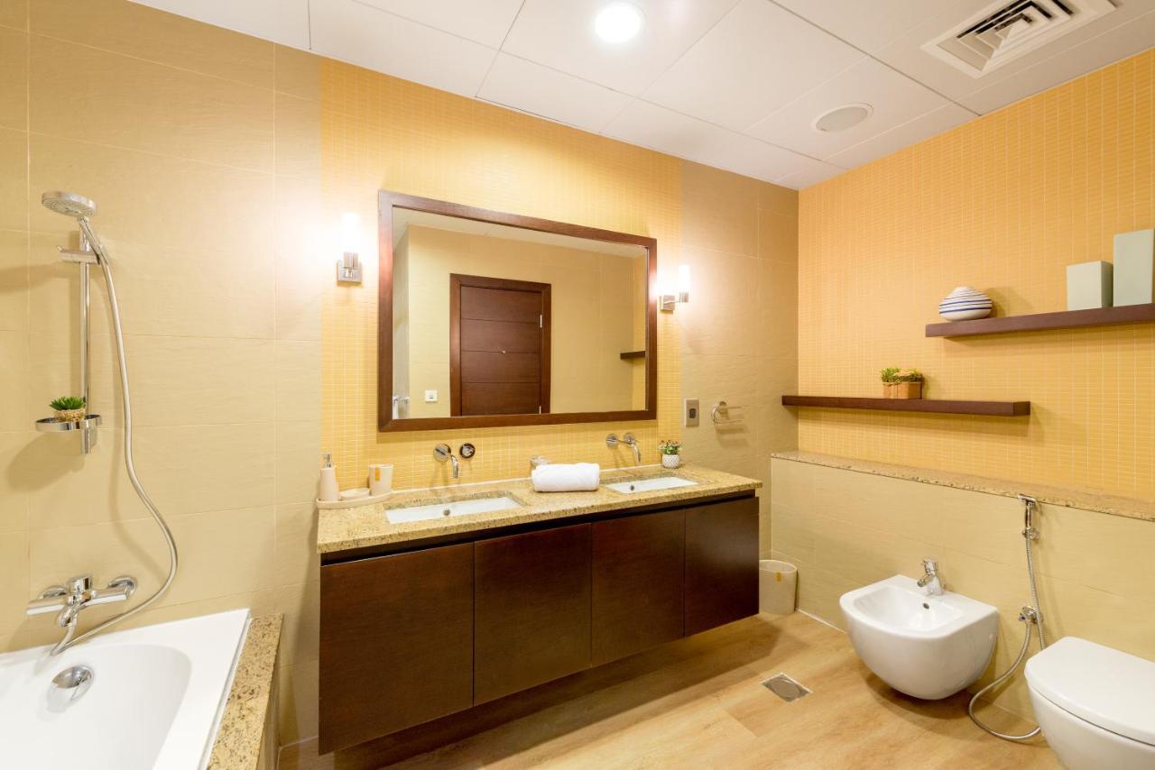 Tiara - Luxury Palm Jumeirah - Private Beach And Pool! Dubaj Kültér fotó