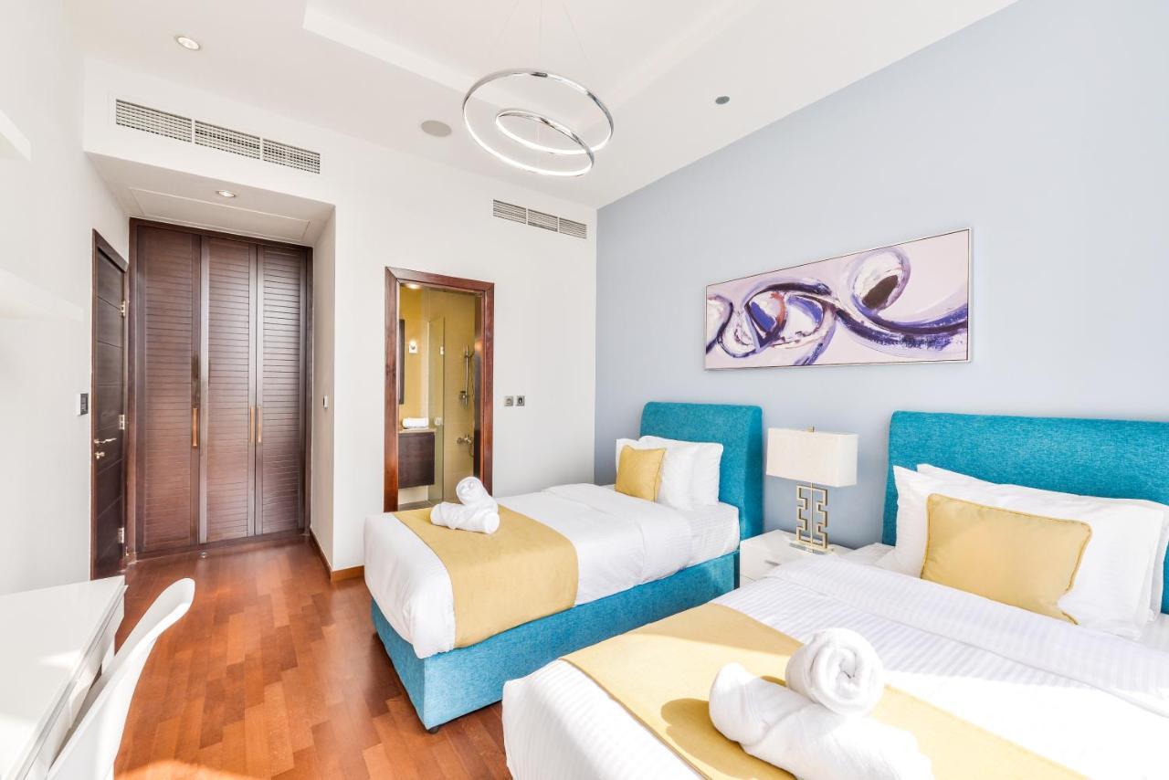Tiara - Luxury Palm Jumeirah - Private Beach And Pool! Dubaj Kültér fotó