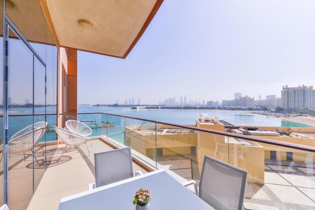 Tiara - Luxury Palm Jumeirah - Private Beach And Pool! Dubaj Kültér fotó