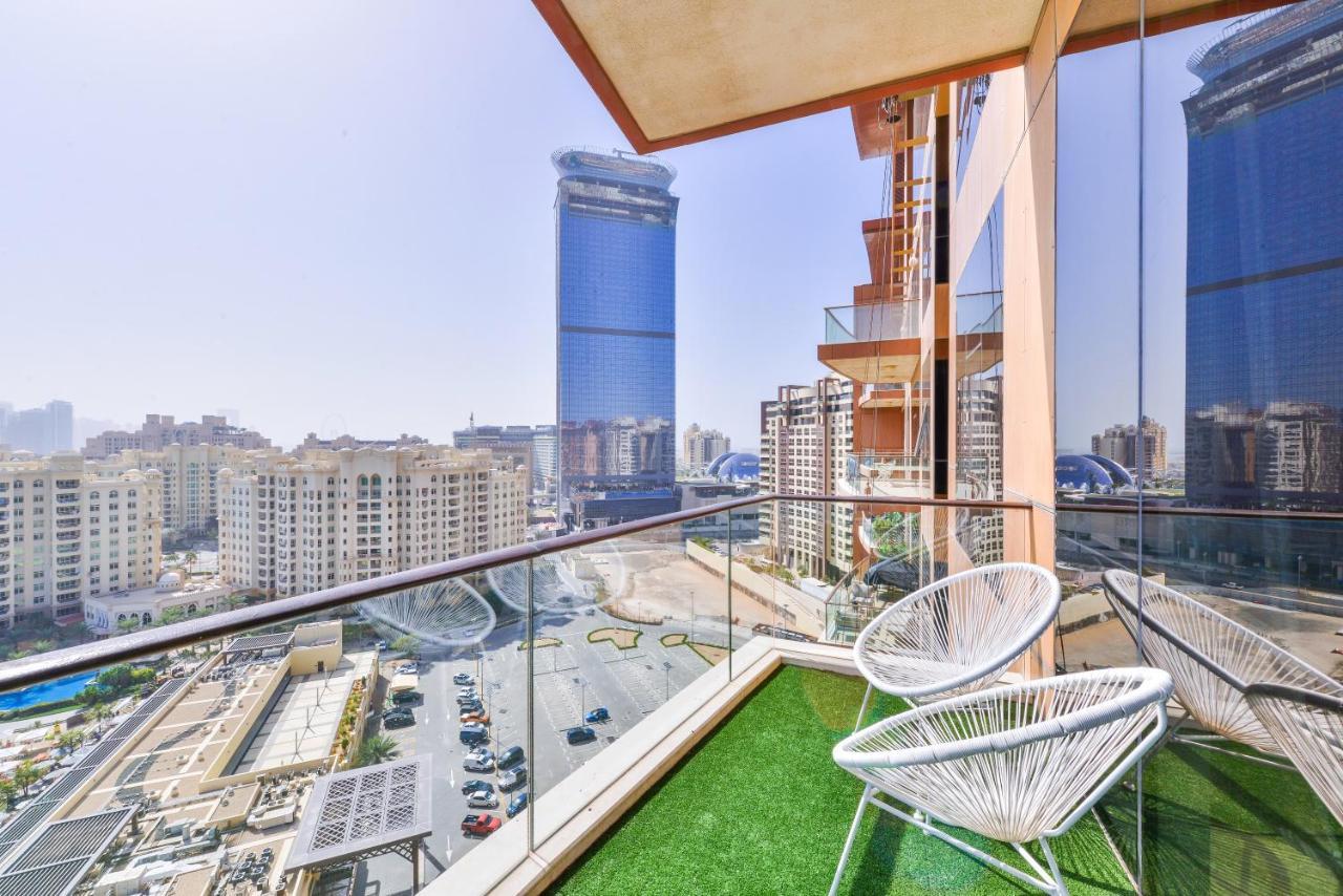 Tiara - Luxury Palm Jumeirah - Private Beach And Pool! Dubaj Kültér fotó