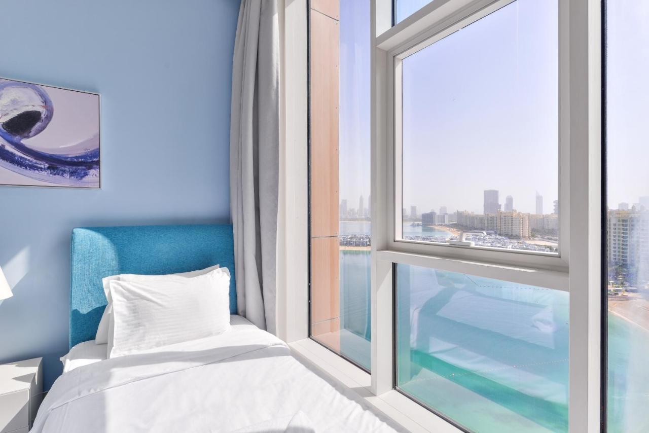 Tiara - Luxury Palm Jumeirah - Private Beach And Pool! Dubaj Kültér fotó