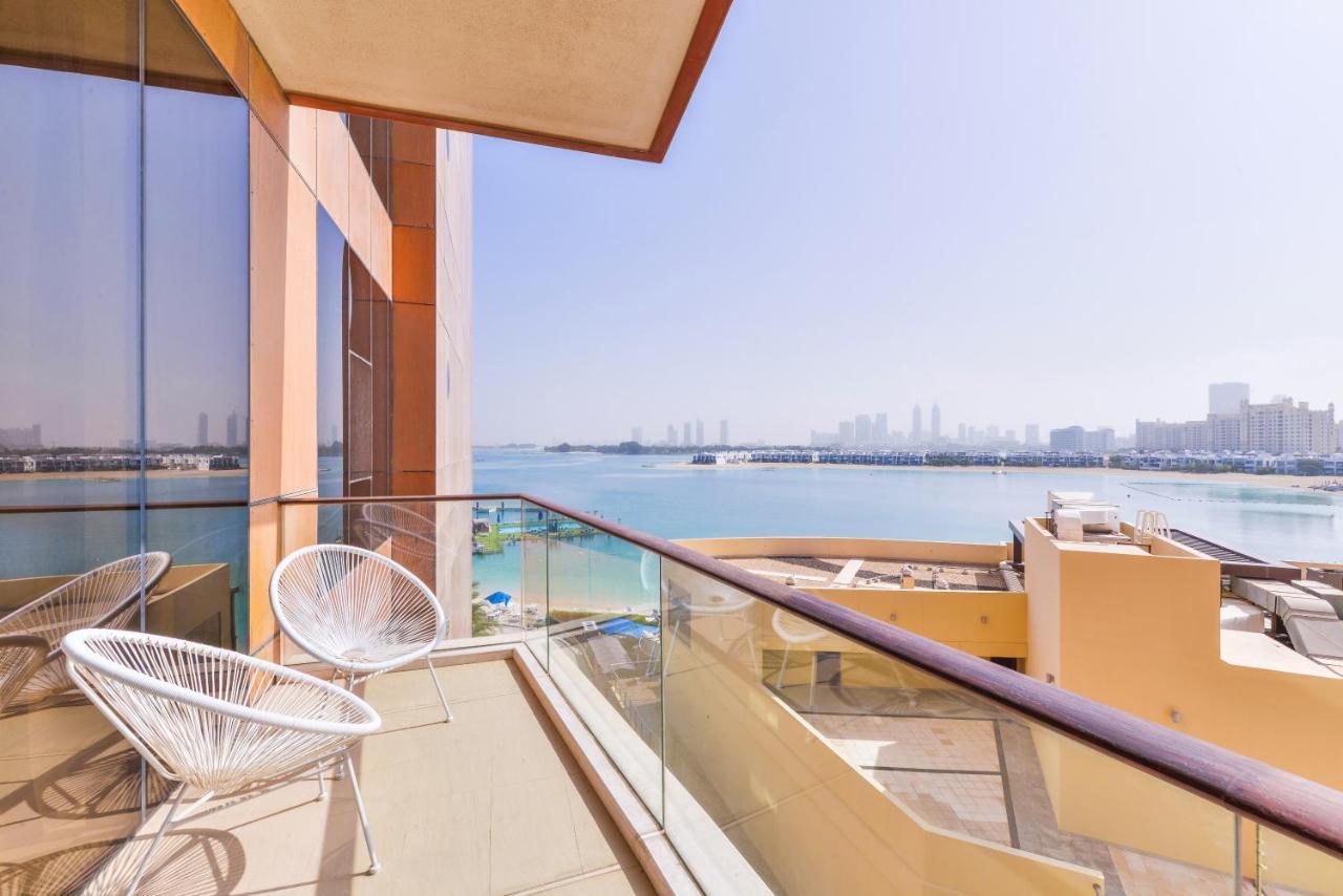 Tiara - Luxury Palm Jumeirah - Private Beach And Pool! Dubaj Kültér fotó